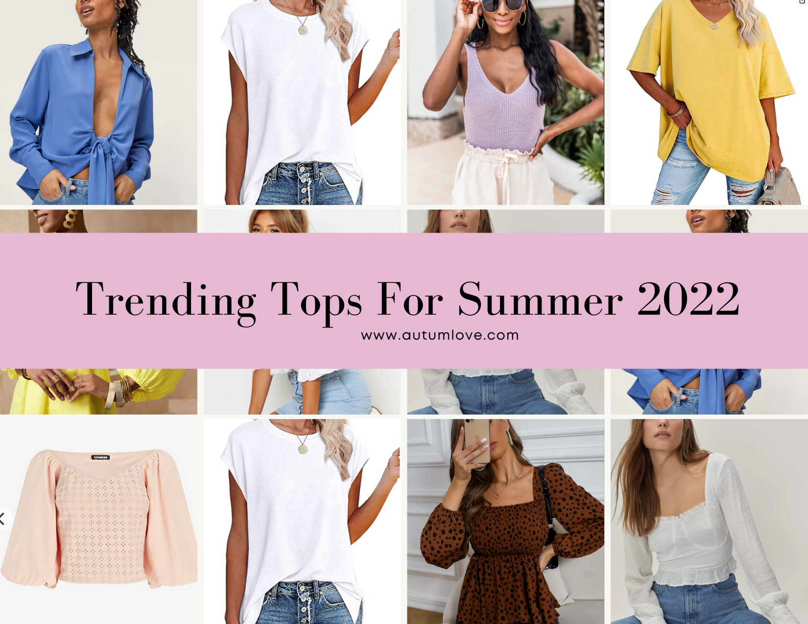 Trending tops for ladies best sale